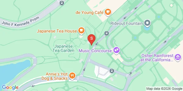 Map showing meeting location