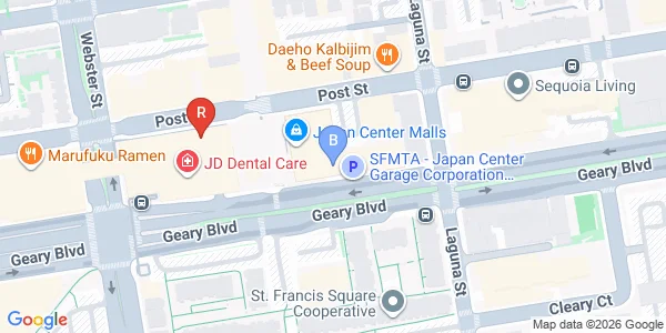 Map showing meeting location