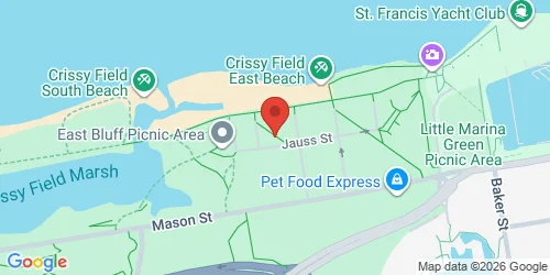 Map showing meeting location